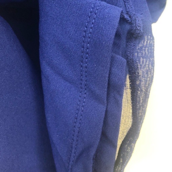 INC International Concepts /Women's/ Colbot blue Top/Embellishment on front/ S - Picture 4 of 8